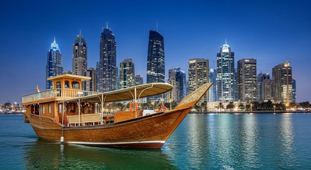 Doha: Traditionelle katarische Dinner-Bootsfahrt mit Barbecue-Buffet