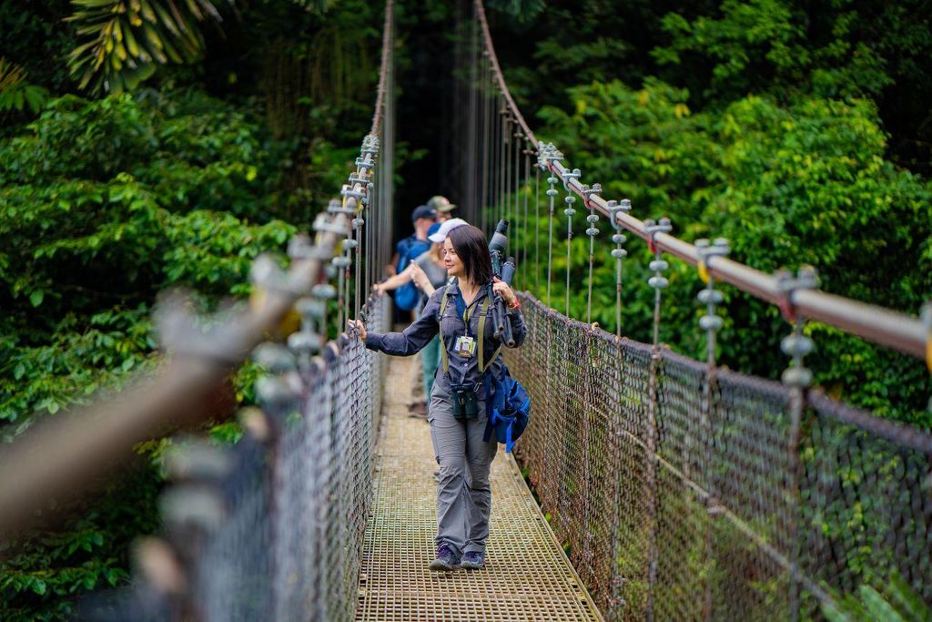 La Fortuna: Hängebrücken Tour mit Guide im Mistico Park
