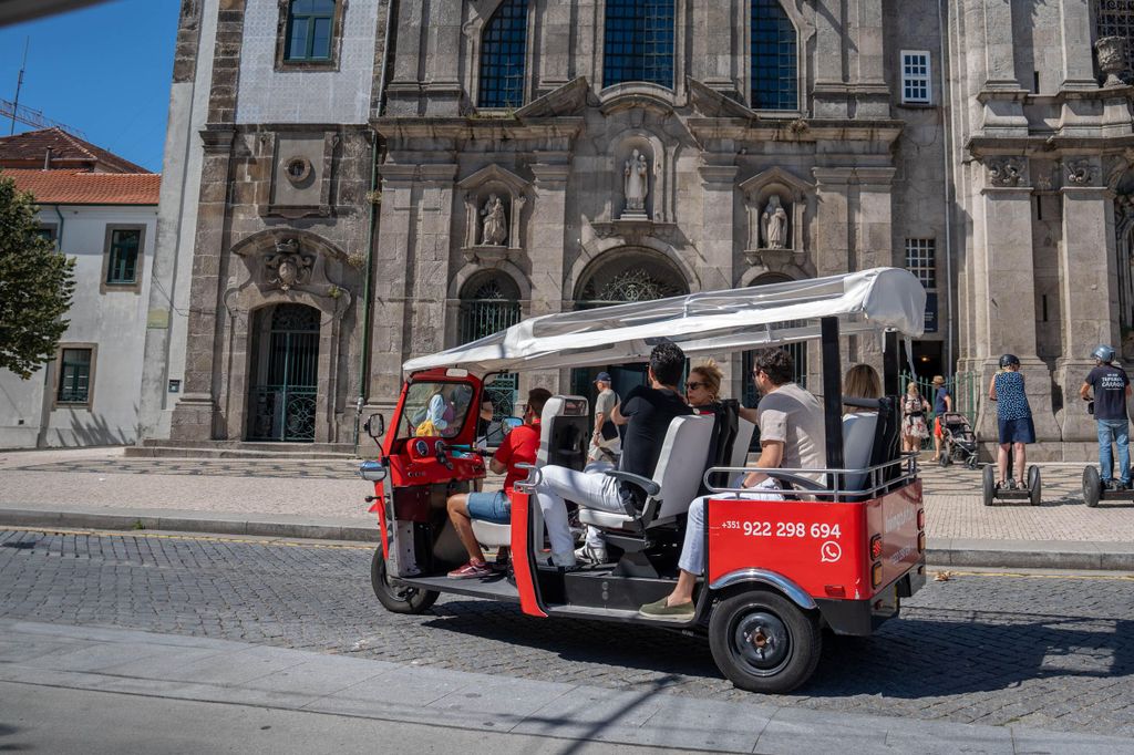 Stadtführung durch Porto mit dem Tuk-Tuk