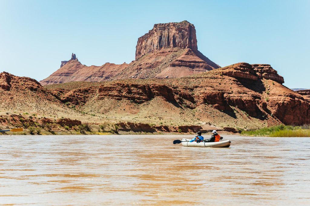 Von Moab aus: Geführte Rafting-Tour auf dem Colorado River