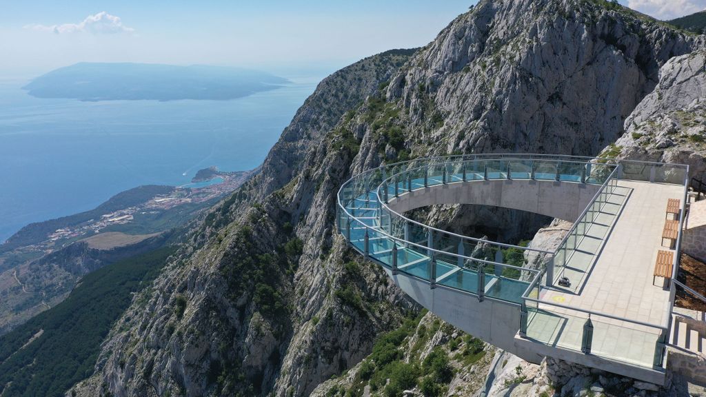 Von Makarska aus: Biokovo Naturpark Geführte Tour mit Skywalk