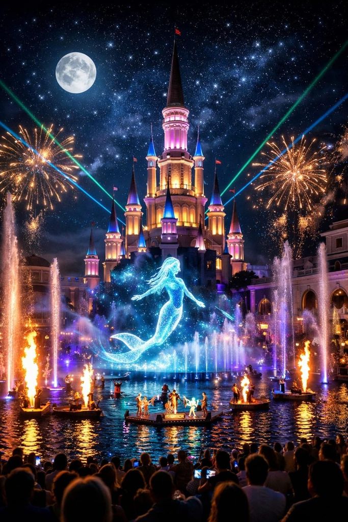 Antalya, Kemer, Alanya, Side: Land Of Legends Night Show Tour