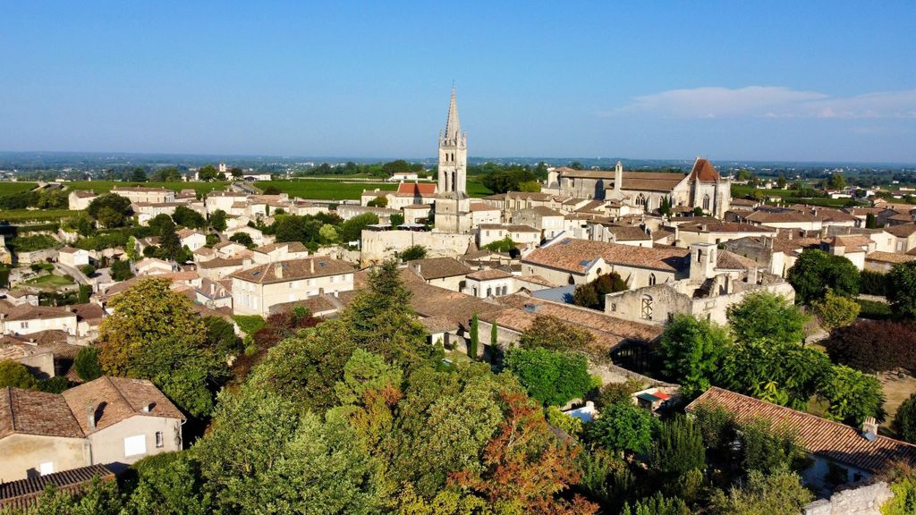 Von Bordeaux: Tour durch Saint-Émilion, Weinprobe und italienischer Reiseführer