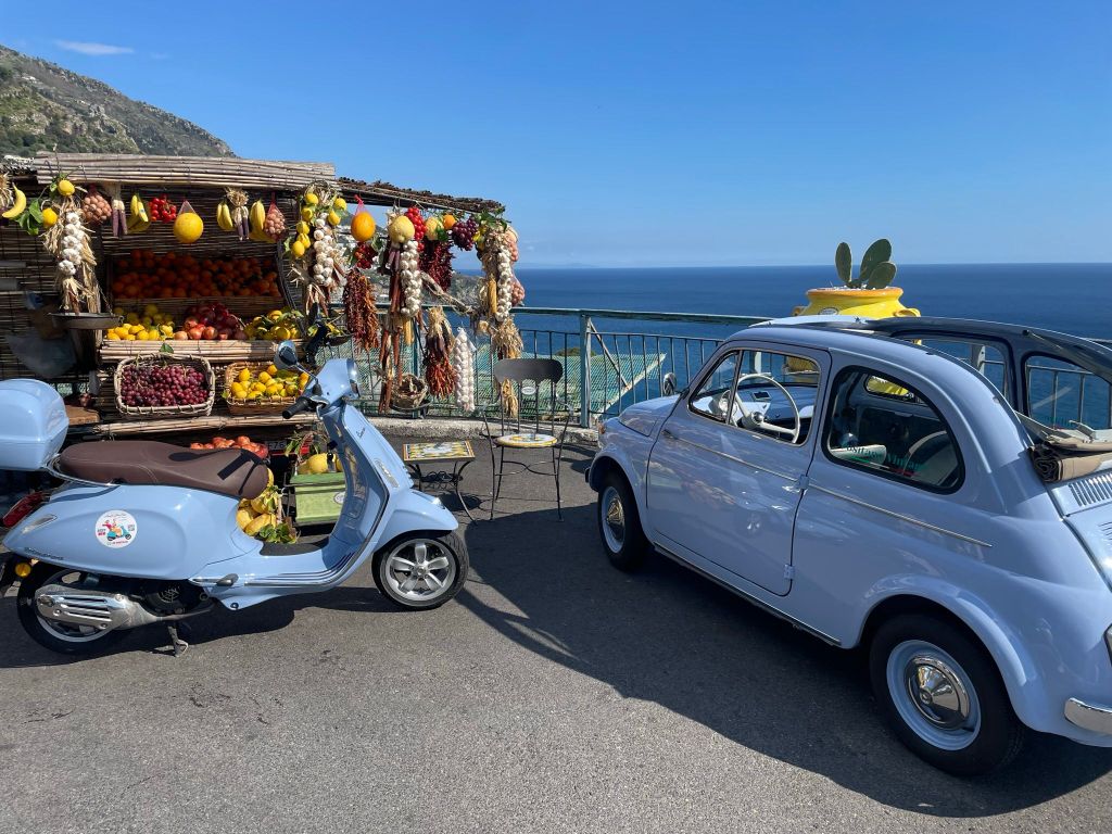Amalfiküste: Vespa-Tour durch Amalfi, Ravello und Positano