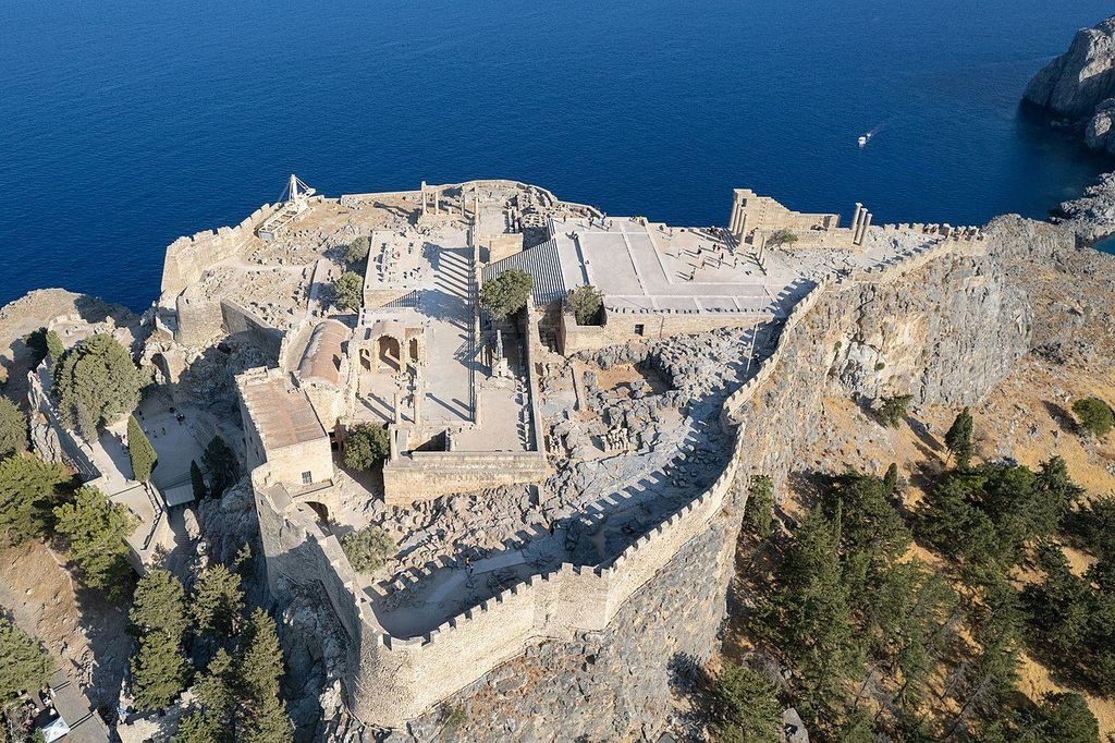 Rhodos: Akropolis von Lindos Ticket mit Audio Guide
