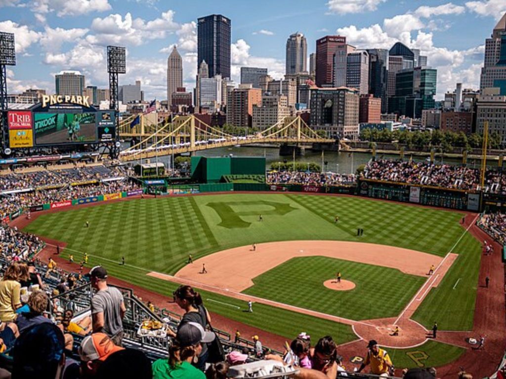 Pittsburgh: Pittsburgh Pirates Baseball Spiel Ticket