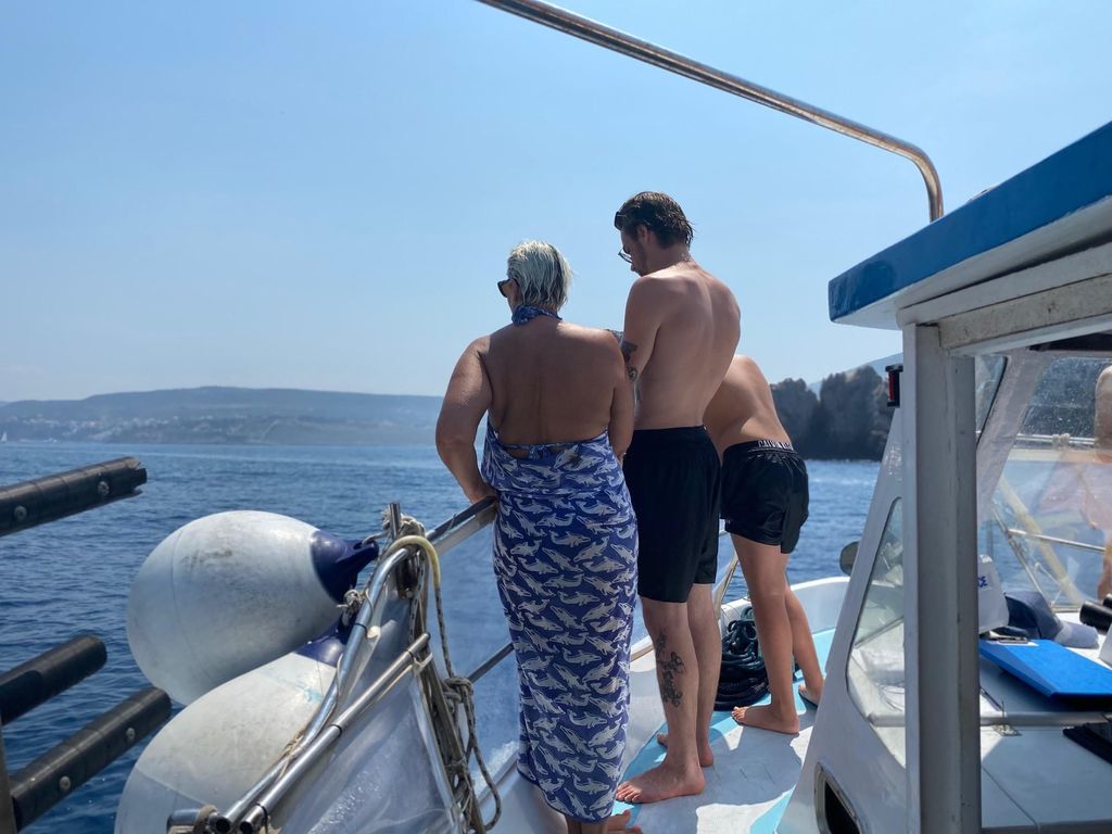 Messinia, Griechenland: Bootsfahrt Tour in der Bucht von Navarino & Mittagessen