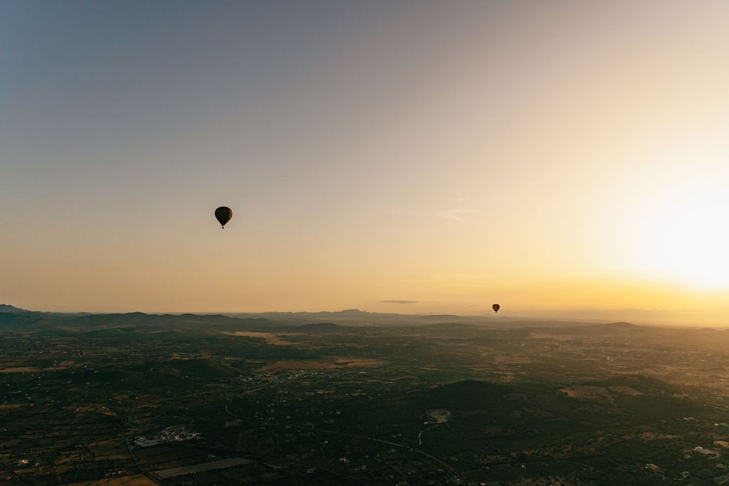 Mallorca: Heißluftballonfahrt bei Sonnenaufgang oder Sonnenuntergang