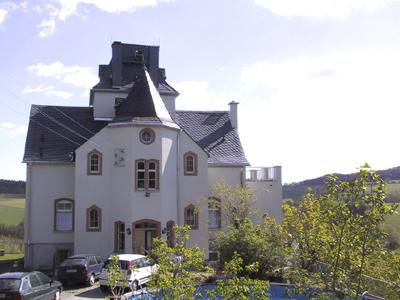 Blick auf die Villa Maxenstein