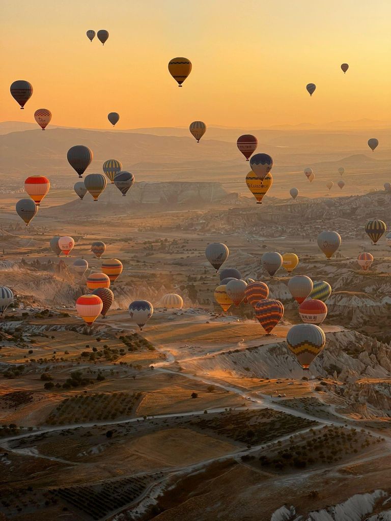 Kappadokien: Göreme Sonnenaufgang Heißluftballonfahrt
