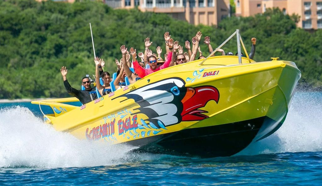 St. Thomas: Hochgeschwindigkeits-Jetboot-Tour