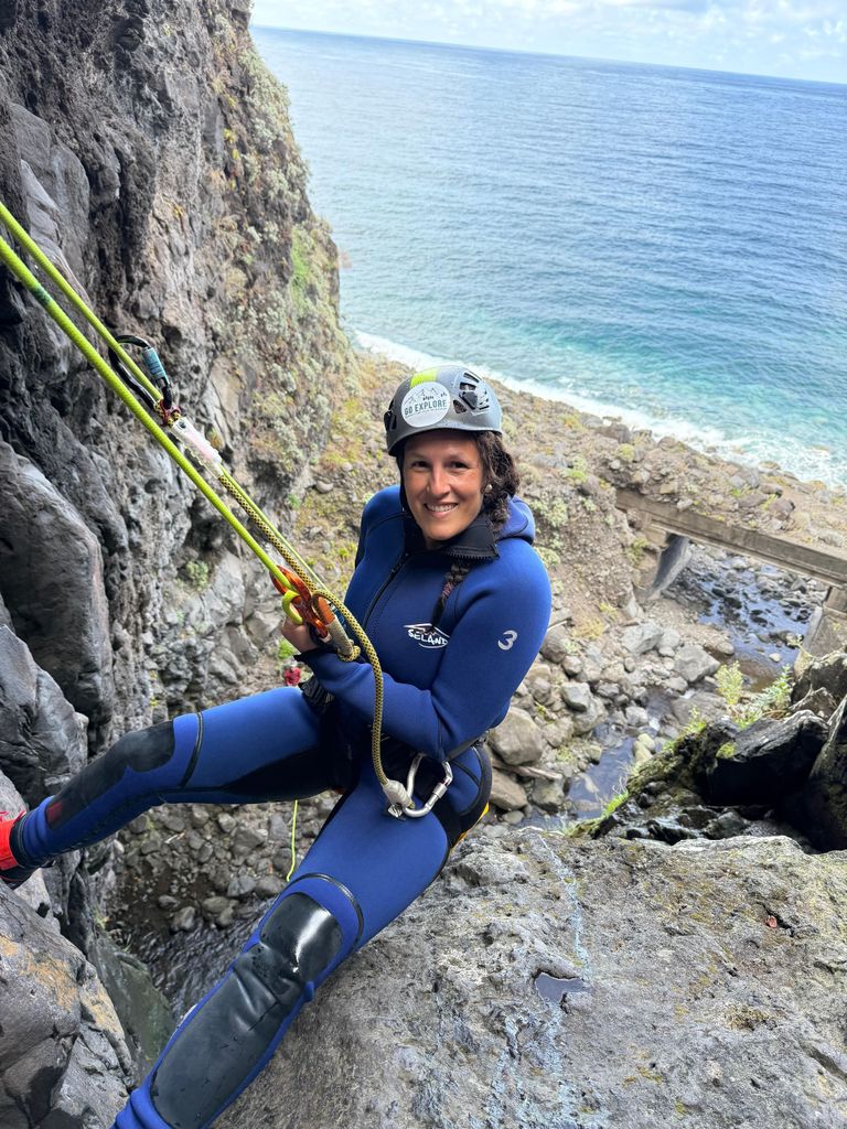Canyoning auf Madeira für Anfänger Ribeira Funda Level 3