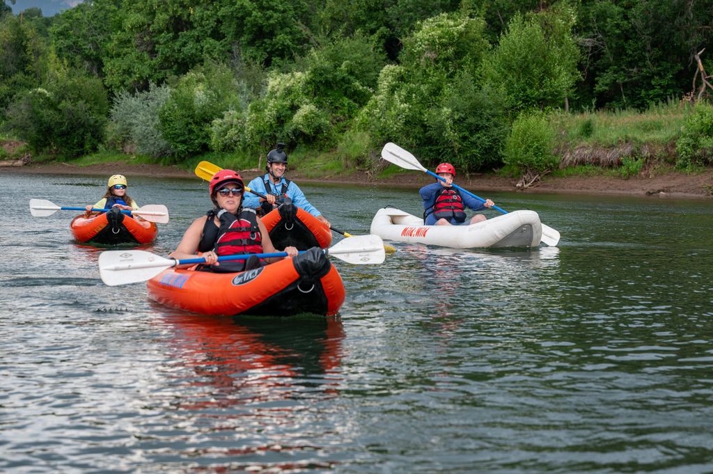 Durango: Halbtägige Kajaktour auf dem Lower Animas River