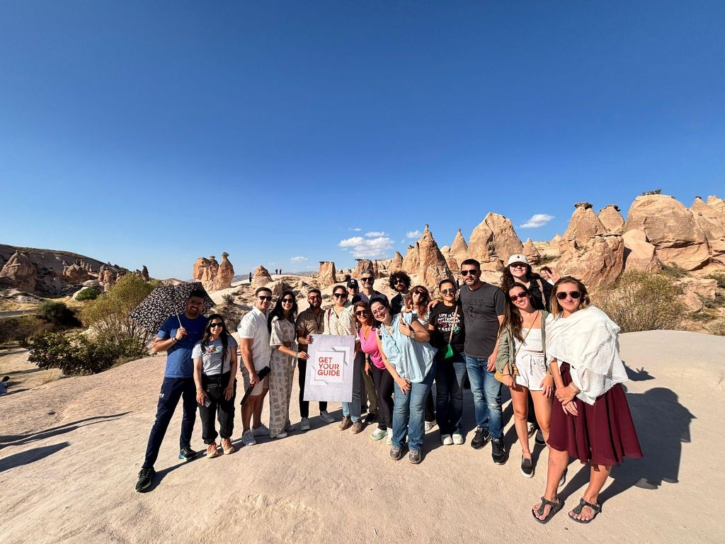 Kappadokien: Rote Tour mit optionalem Mittagessen und Tickets