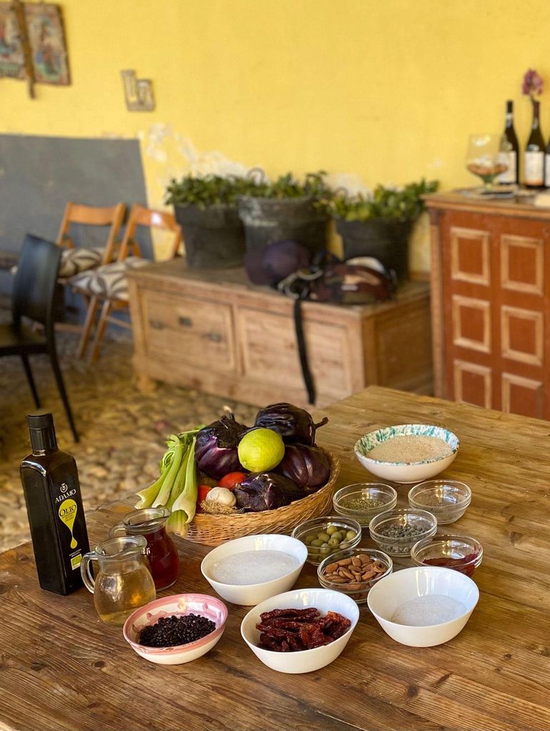 Sizilianischer Kochkurs im historischen Baglio Florio Adamo