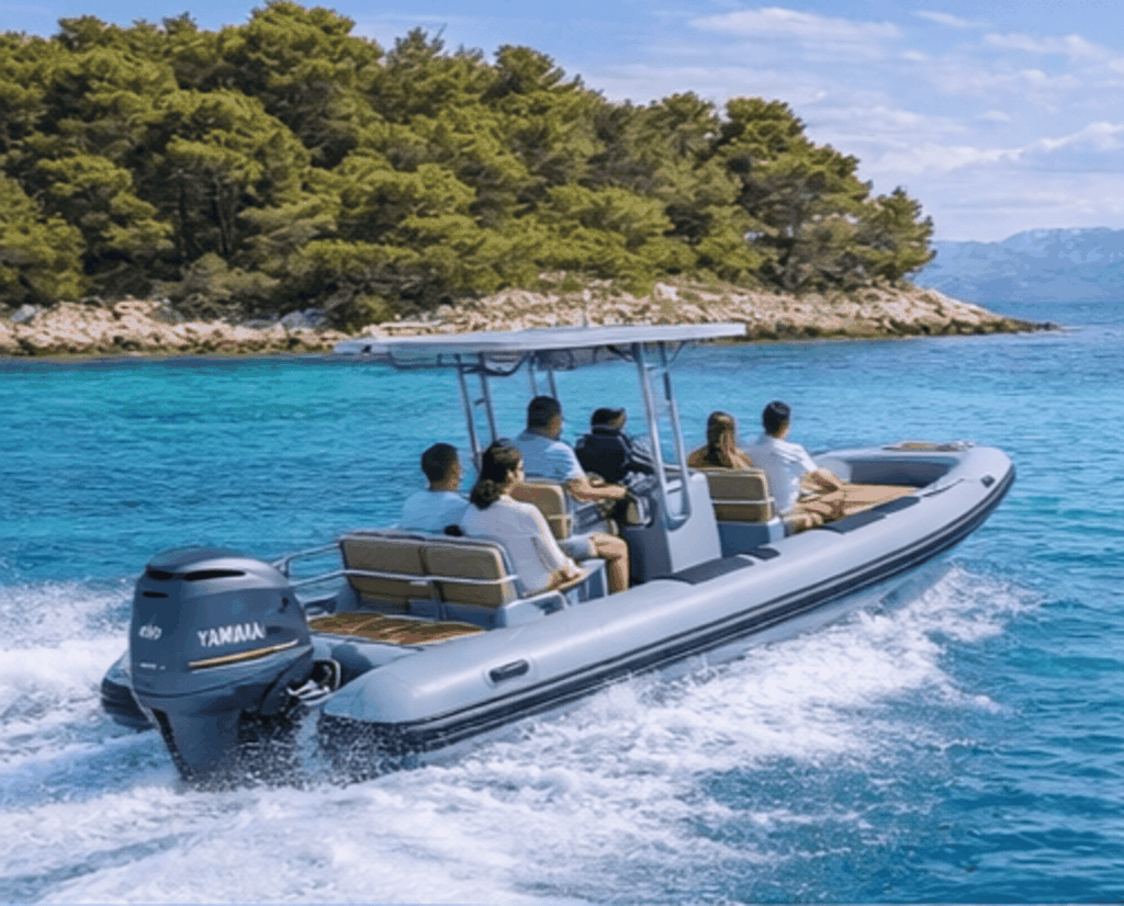 Ab Split: Blaue Lagune/Bluecave Bootstour mit Schnorcheln