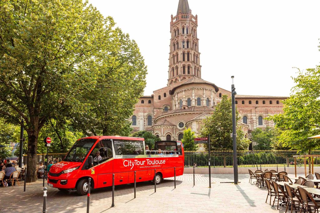 Toulouse: Sightseeing-Tour mit dem Bus und Audio Guide