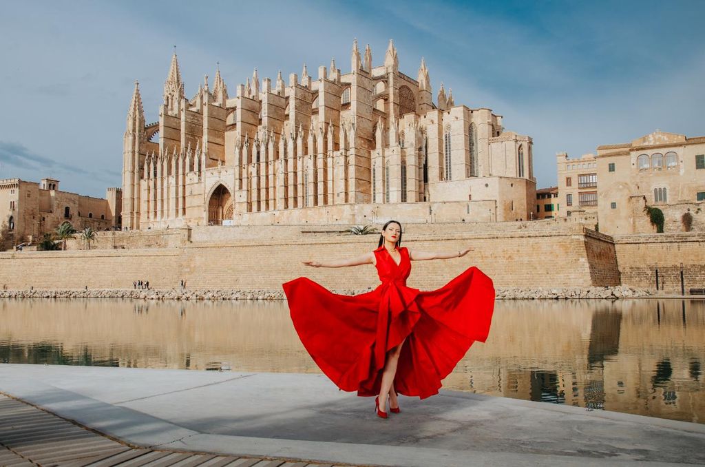 Mallorca: Fotoshooting in der Kathedrale von Palma