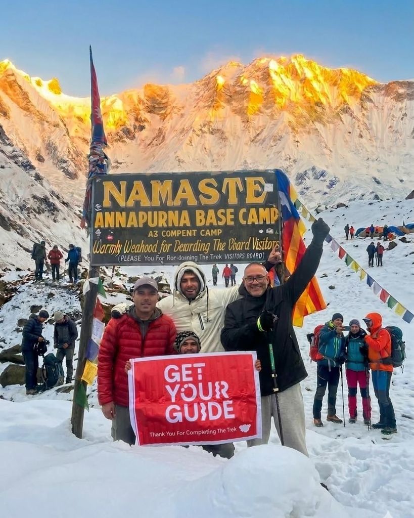 Pkr/Kathmandu: 5-tägige Annapurna Base Camp & Hot Spring Trek