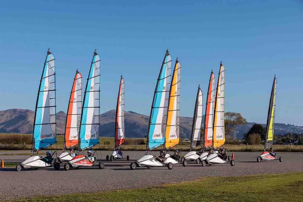 Christchurch: Blokart-Landsegeln