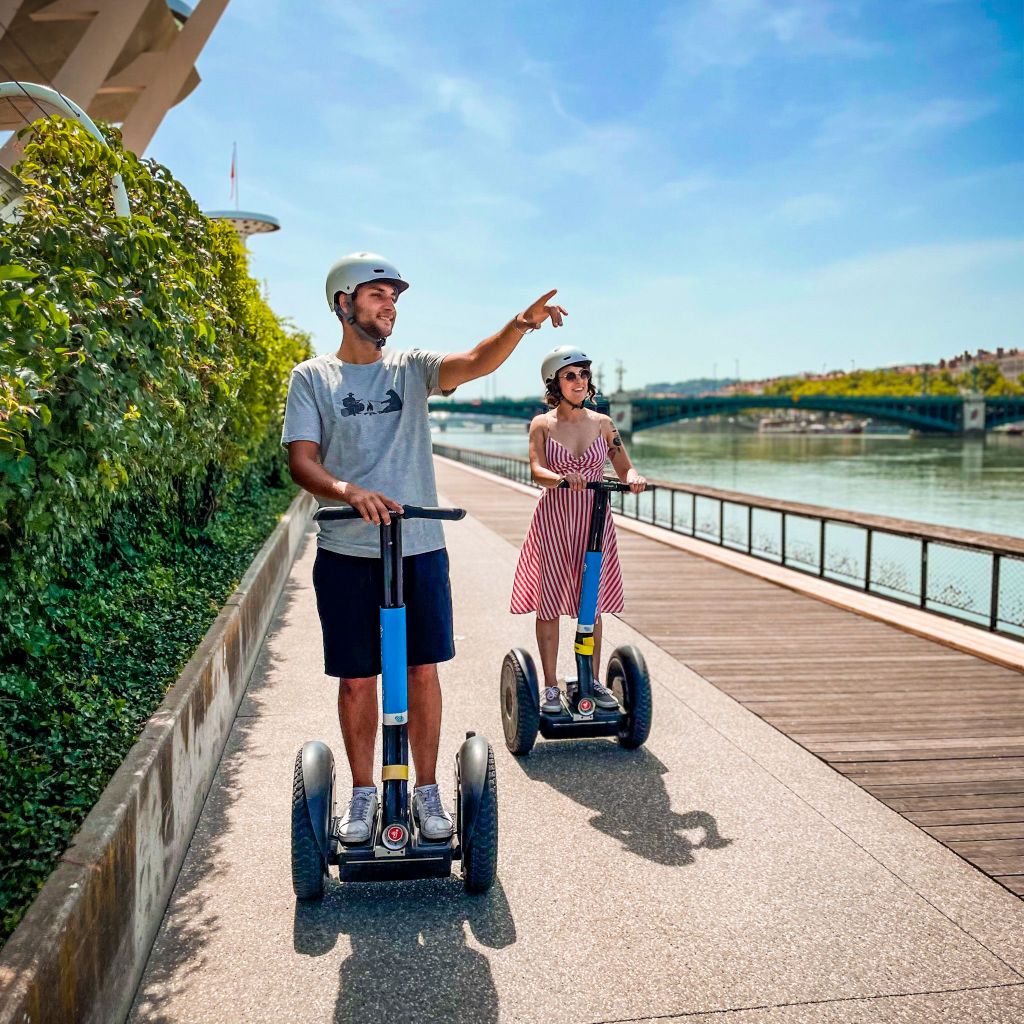 Lyon: Segway-Tour entlang der Rhône und Saône