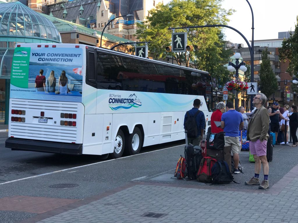 Victoria nach Vancouver Fähre mit Bustransfer