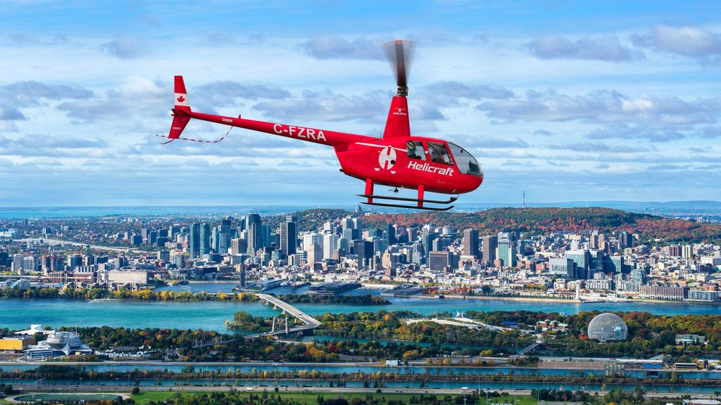 Montreal: Geführte Helikopter Tour