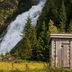 Huldefossen Wasserfall, Norwegen 
