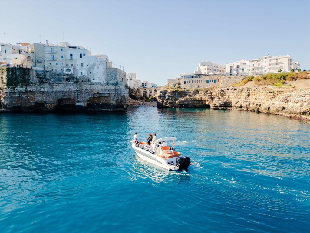 Polignano dal Mare – Private Bootstour mit Gourmet-Pause