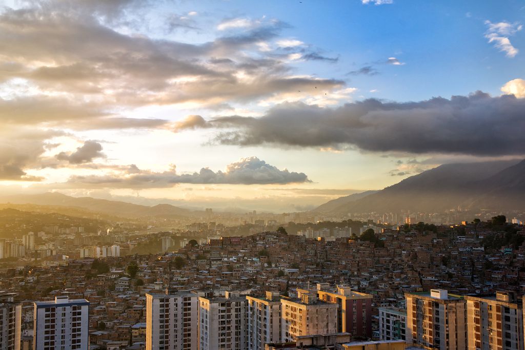 Blick über Caracas