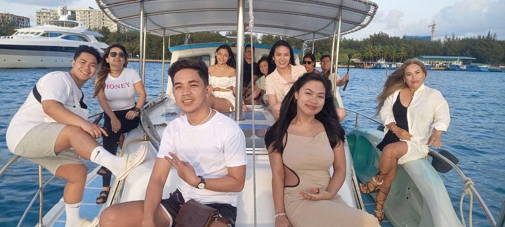 Malediven Angelausflug bei Sonnenuntergang: Ein beschauliches Angelerlebnis