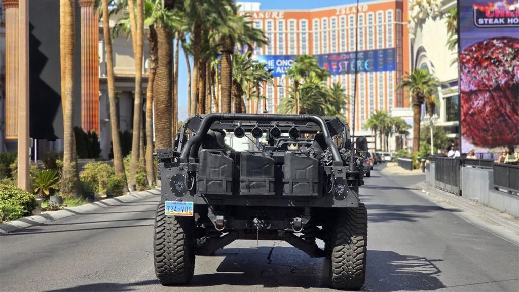 Las Vegas Strip Sightseeingtour in einem Militär-Hummer