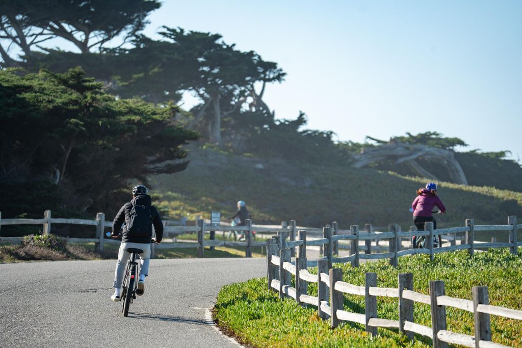 Monterey und 17 Mile Drive: Halbtägige Miete eines Elektrofahrrads