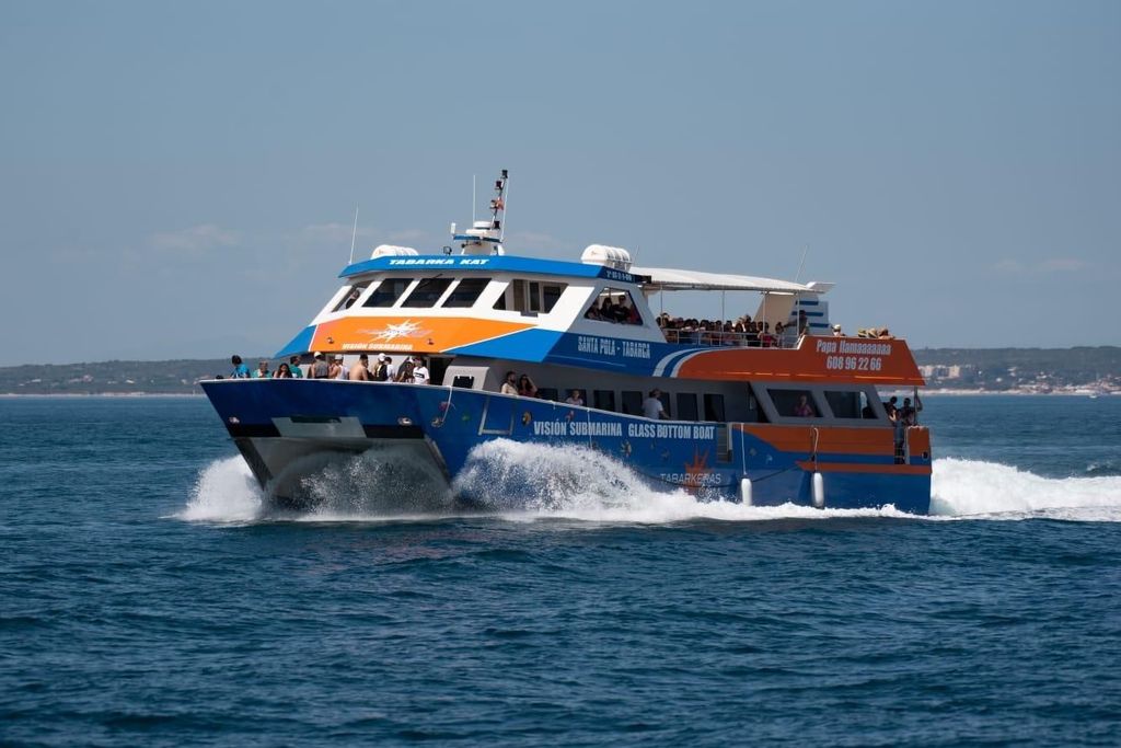 Santa Pola: Tabarca Katamaran-Kreuzfahrt mit Unterwassersicht