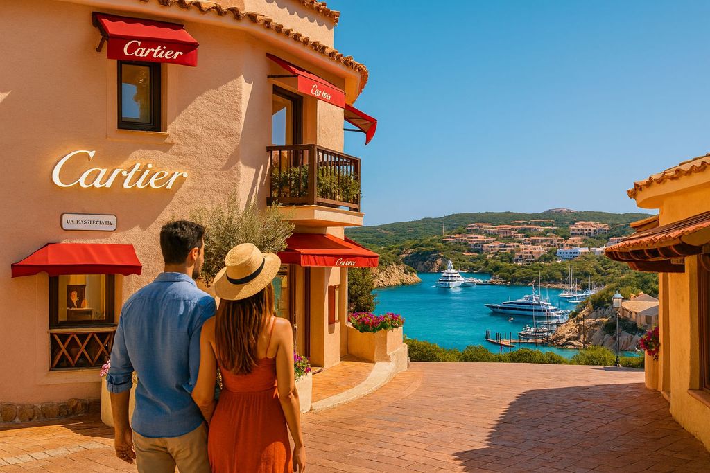 Porto Cervo & Costa Smeralda Tour + Hotelabholung + Stopps