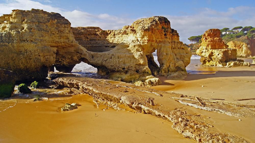 Praia Olhos De Água Algarve Faro Marco Polo