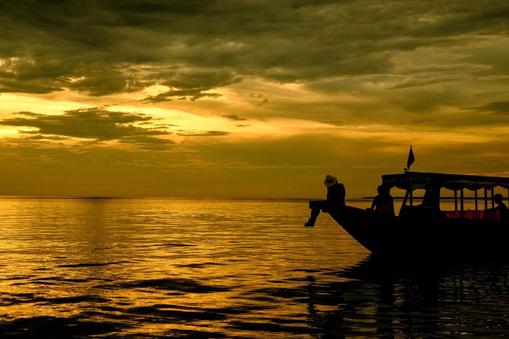 Das Dorf Kompong Kleang und der Tonle Sab See