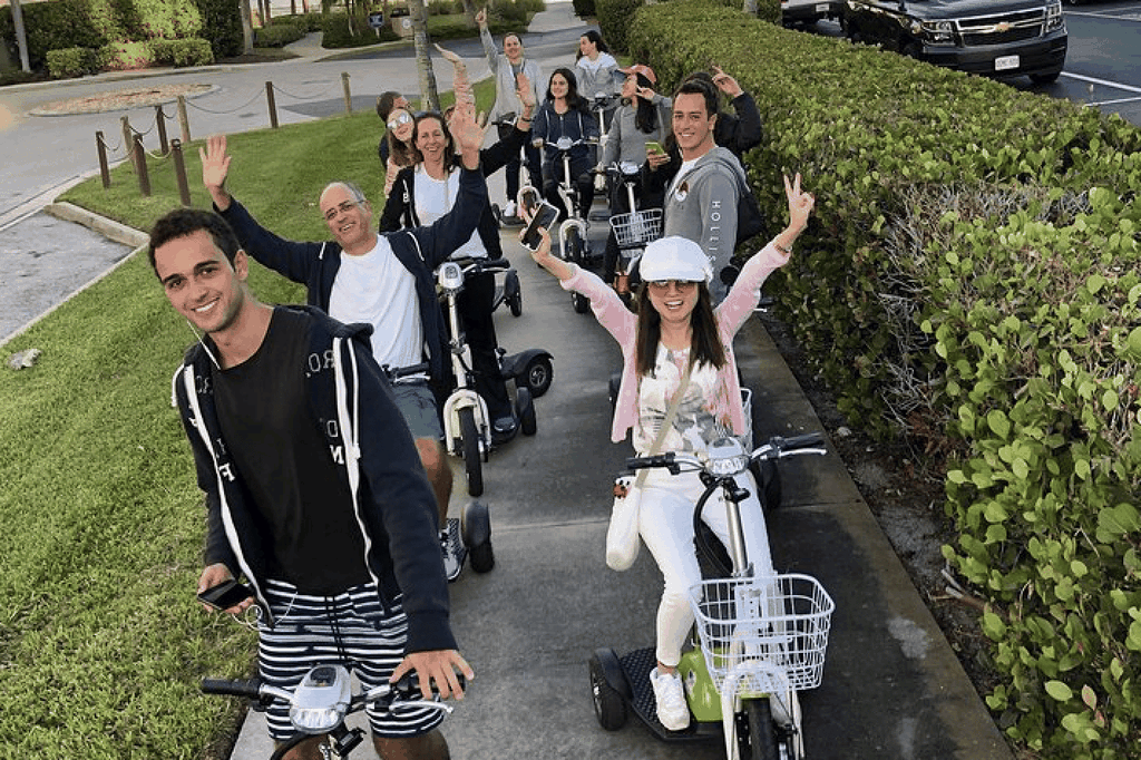 Trike Tour durch Naples Florida - Spaß in der Innenstadt von Naples