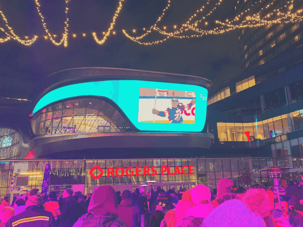 Edmonton: Edmonton Oilers Eishockey Spiel Ticket