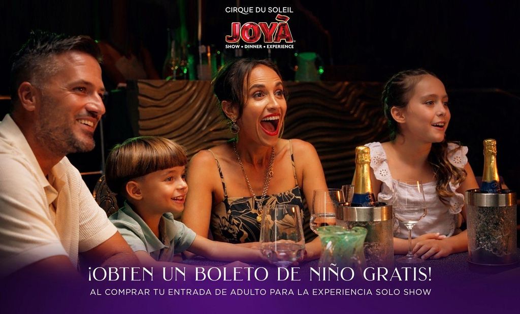 Cancún: Cirque du Soleil JOYÀ Show Ticket