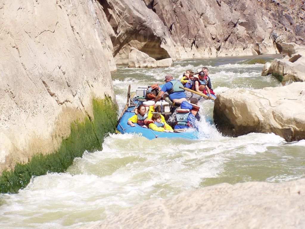 Moab Ganztagestour zum Wildwasser-Rafting im Westwater Canyon