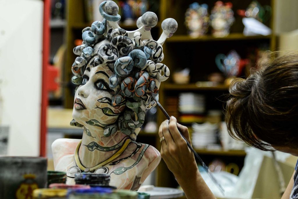 2-stündiger Töpferworkshop in Ragusa