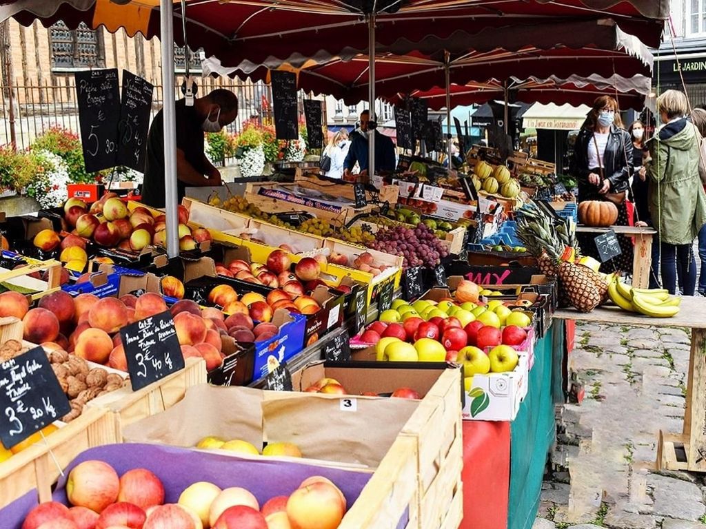 Honfleur: Markt-Tour mit Führung und Verkostungen