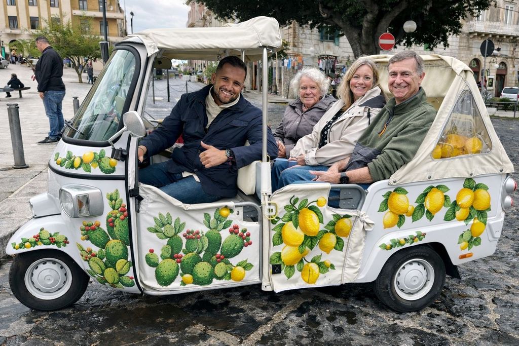 ORTIGIA Tour mit dem Tuk Tuk - Ape Calessino 1 Stunde