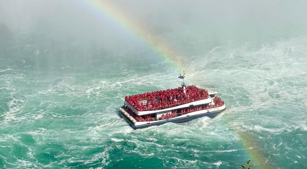 Rundgang zu den Niagarafällen in Kanada und Hornblower-Bootsfahrt