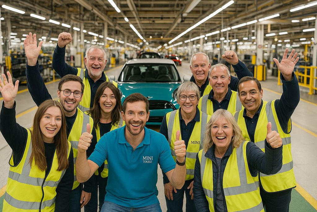 Oxford: MINI Factory Tour - Blick hinter die Kulissen