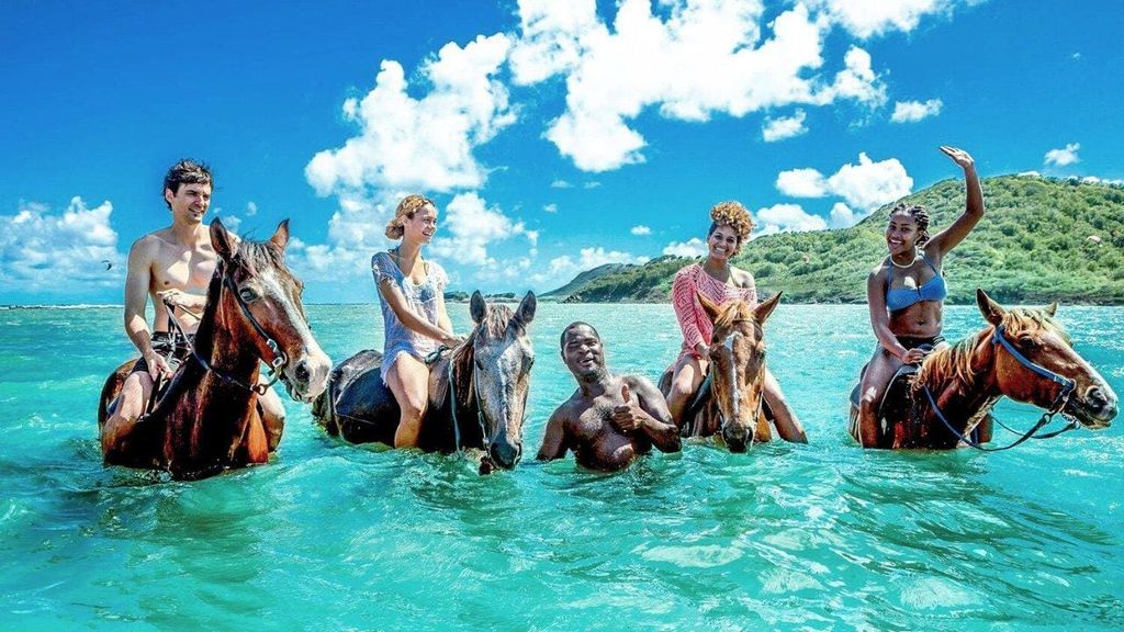 Montego Bay: Dunn's River Falls und Reitabenteuer