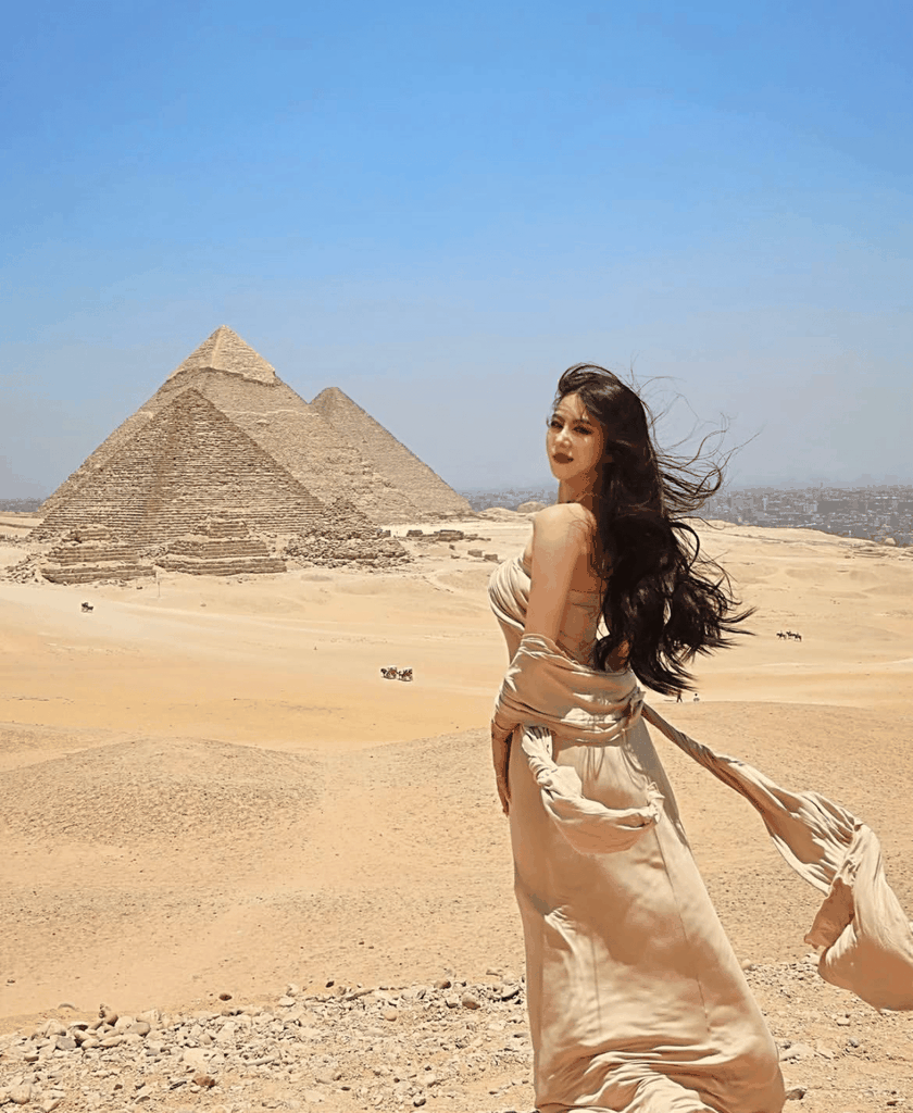 Von Port Said: Ausflug nach Kairo Die Pyramiden von Portsaid aus