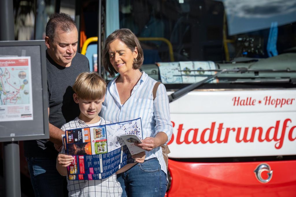 Halle (Saale): Die Stadtrundfahrt mit dem Bus