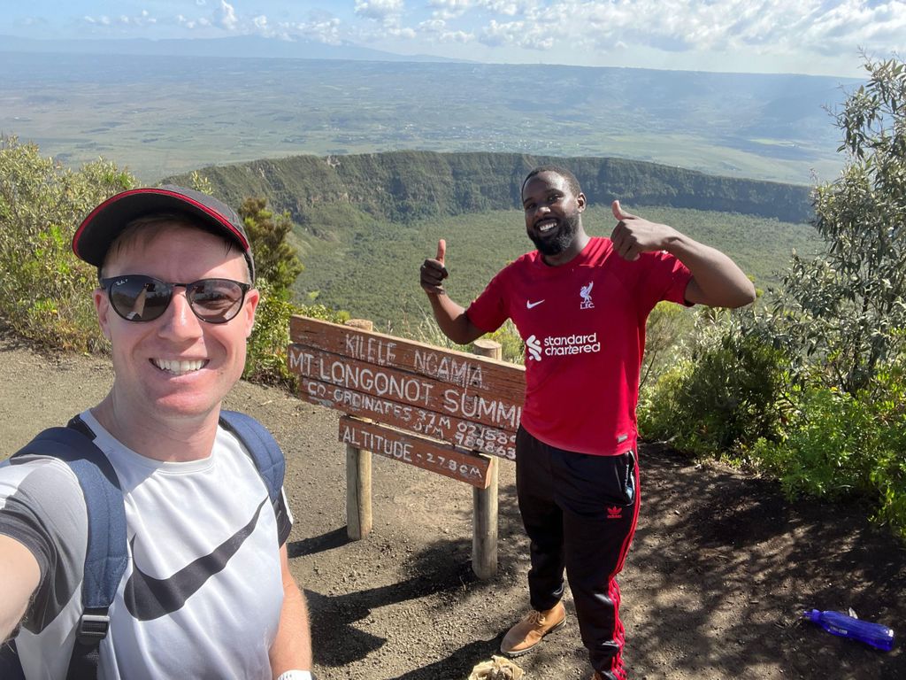 Mt. Longonot Nationalpark Tageswanderung